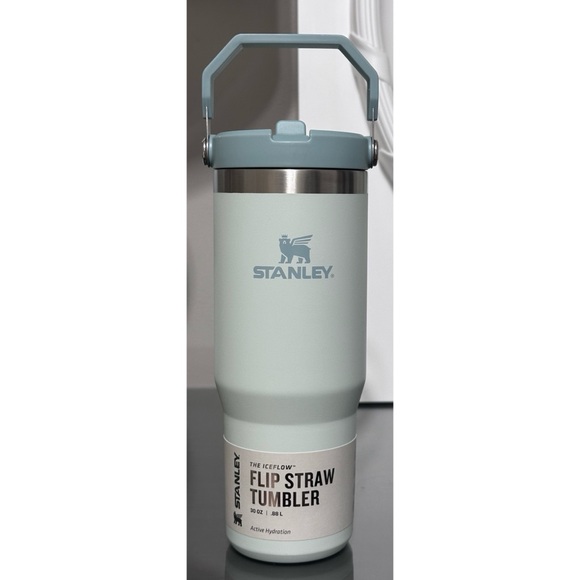 Stanley Ice Flow Flip Straw 30oz Tumbler, MIST - Picture 1 of 4
